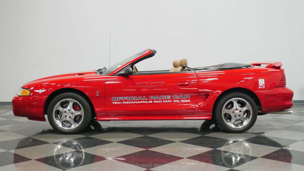 Vibrant Red 1994 Ford Mustang
