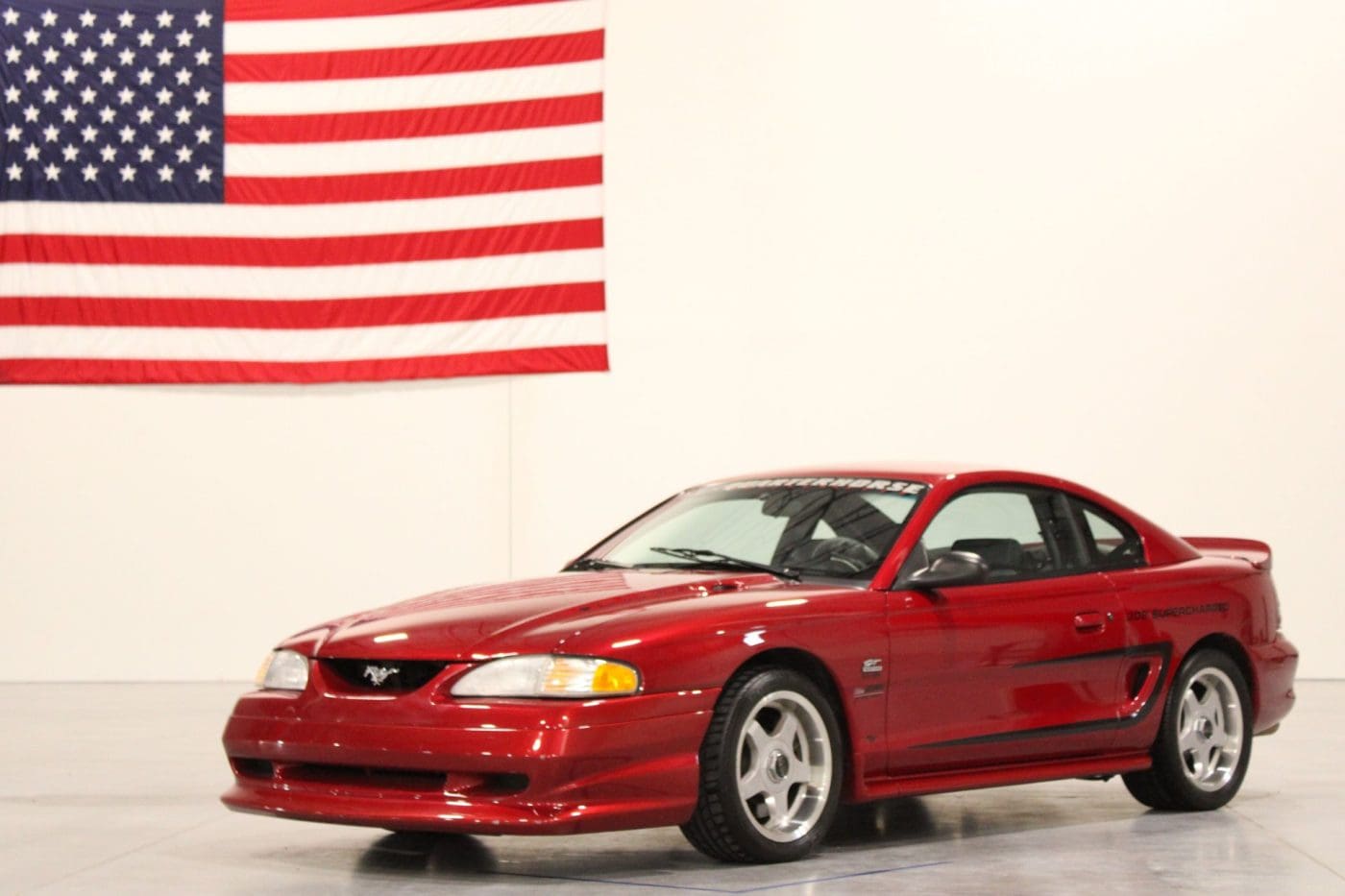 Laser Red 1995 Ford Mustang