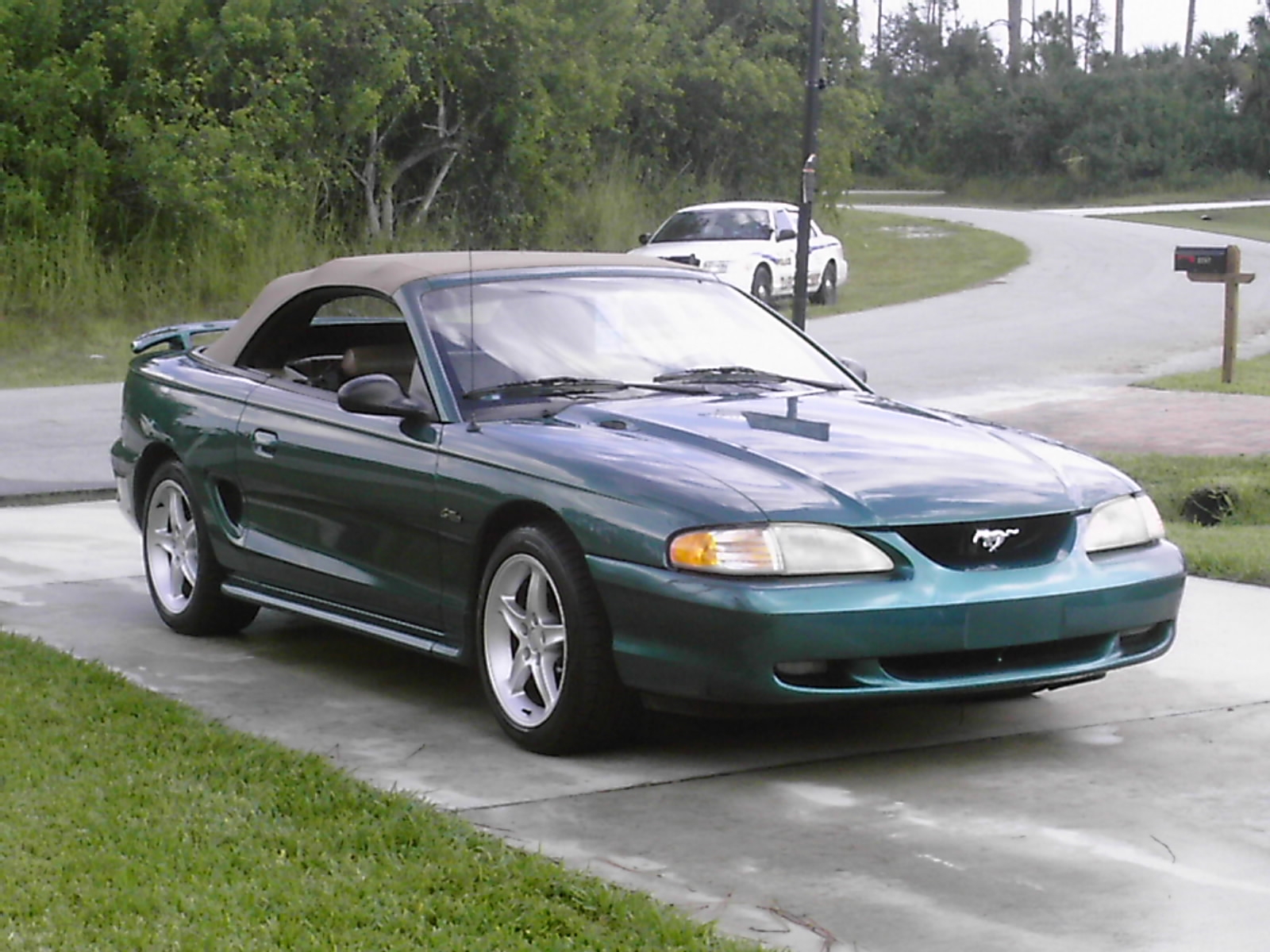 1997 mustang color information