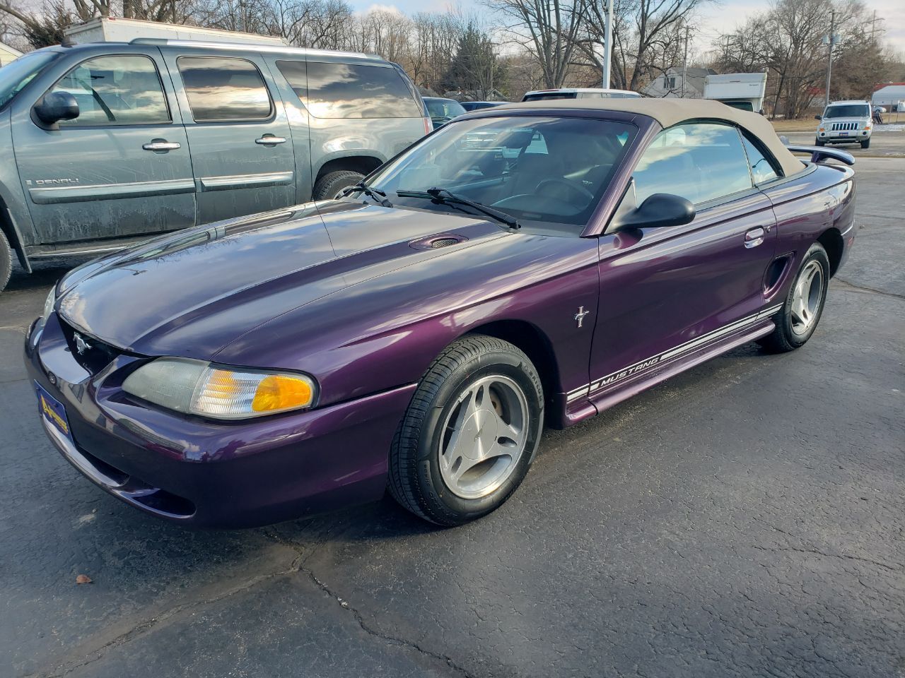 Deep Violet 1997 Ford Mustang
