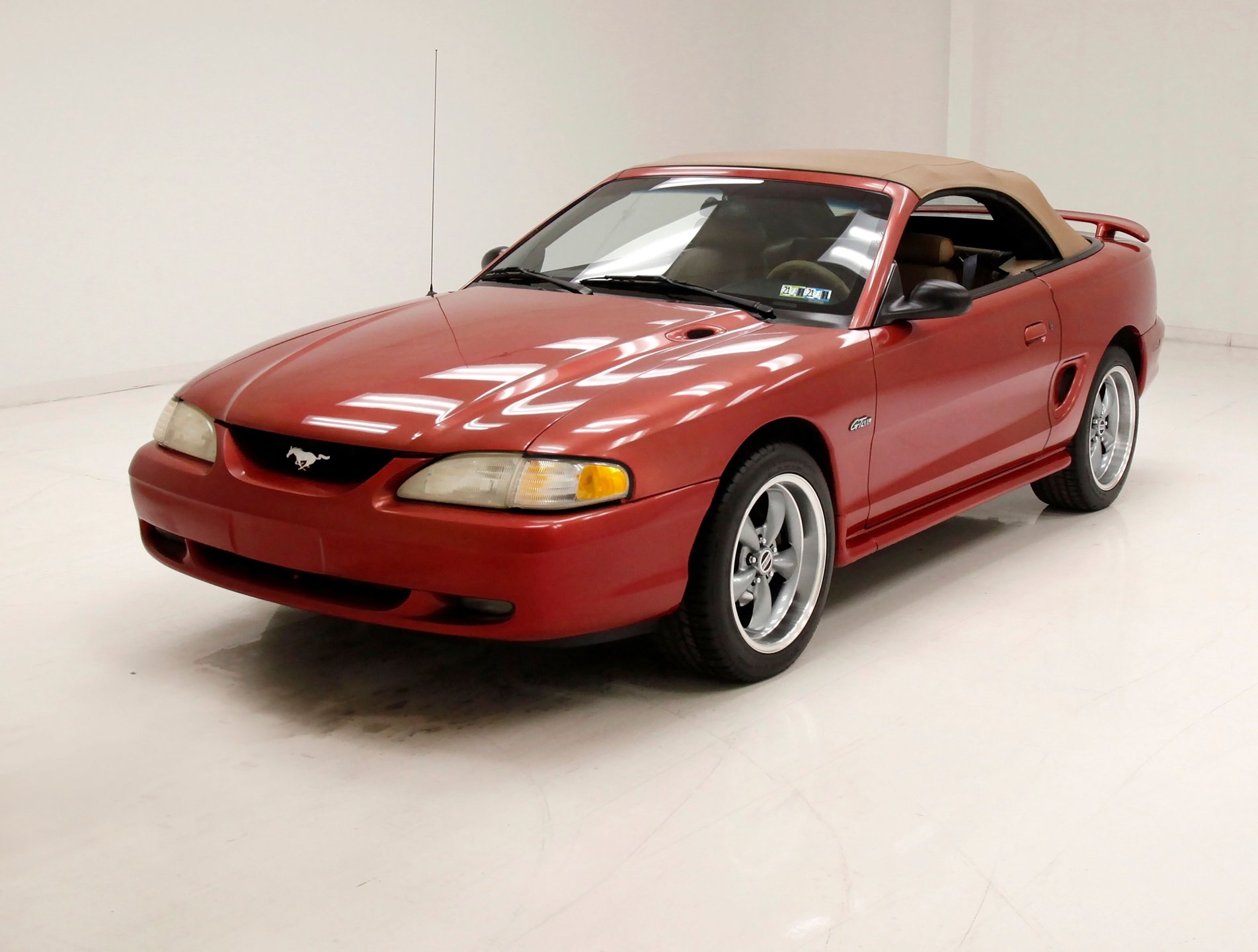 Laser Red 1997 Ford Mustang
