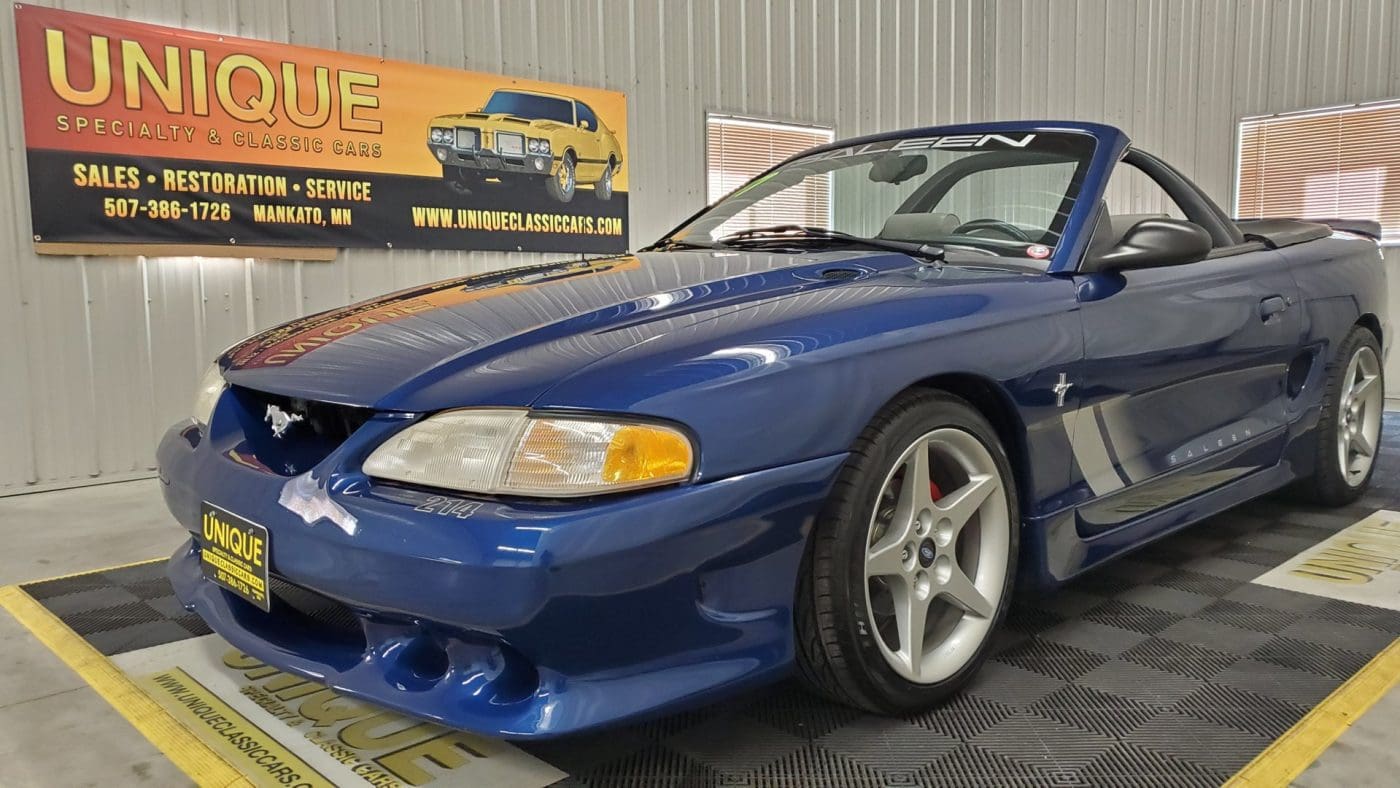 Moonlight Blue 1997 Ford Mustang