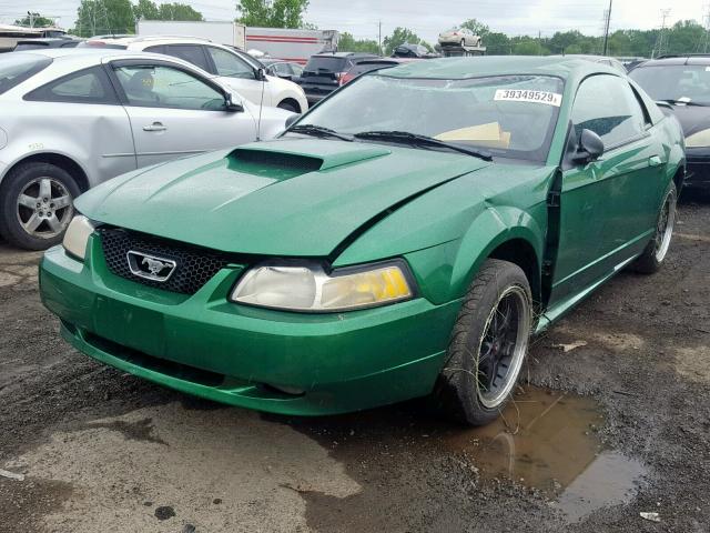 Electric Green 2001 Ford Mustang