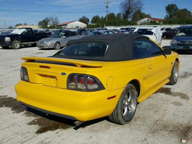 Canary Yellow 1994 Ford Mustang
