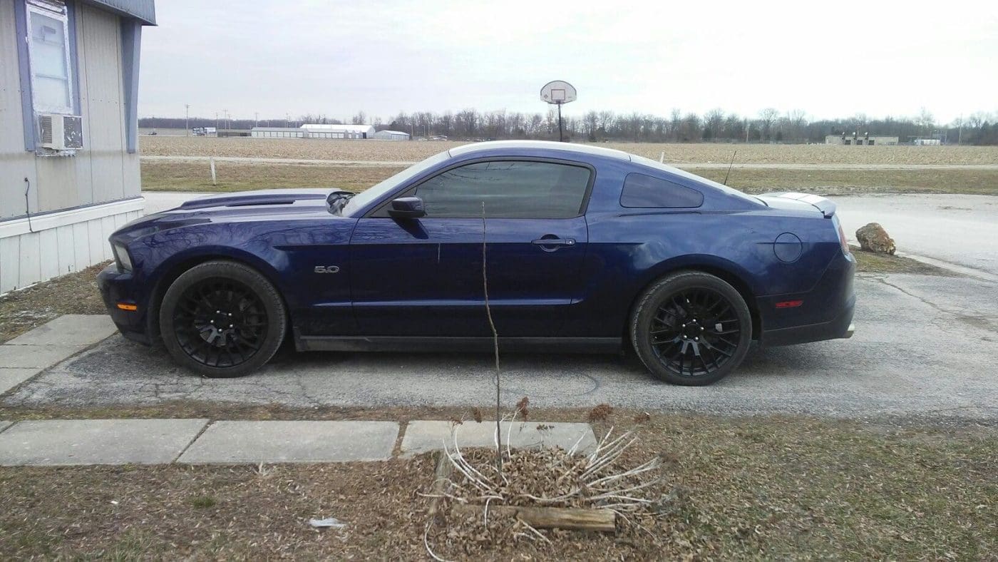 Kona Blue 2012 Ford Mustang