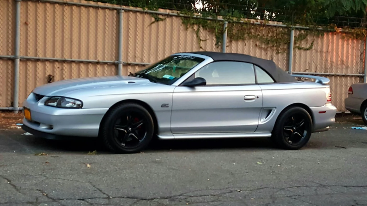 Opal Frost 1994 Ford Mustang