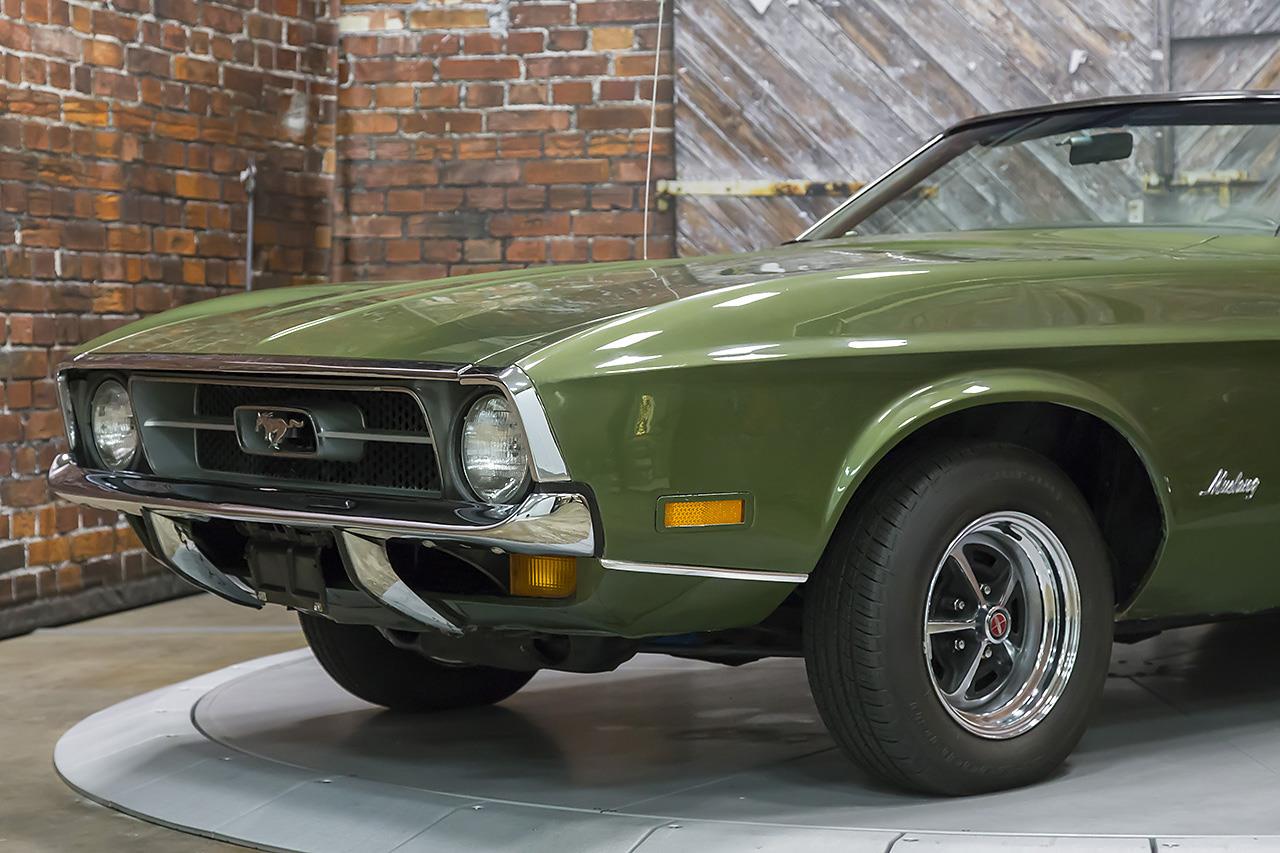 Medium Green 1972 Ford Mustang