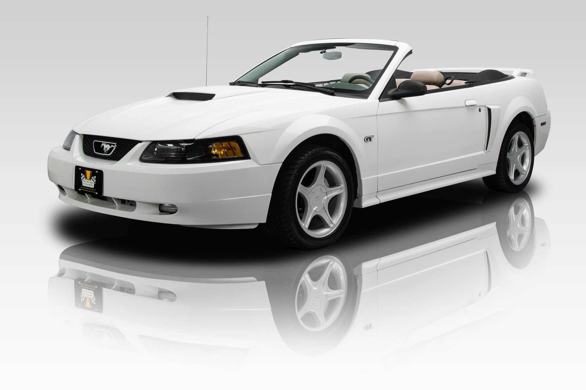 Oxford White 2001 Ford Mustang