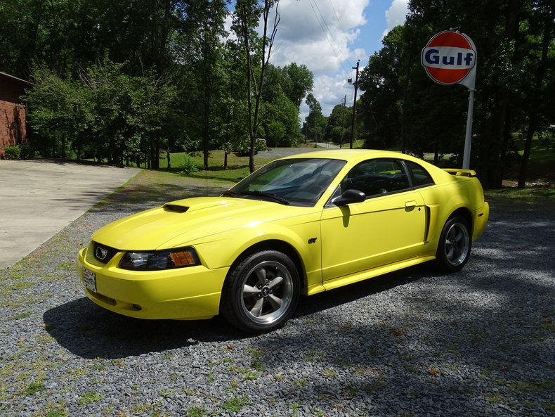 Zinc Yellow 2001 Ford Mustang