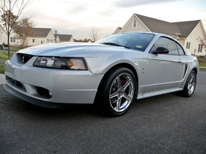 Silver 2001 Ford Mustang