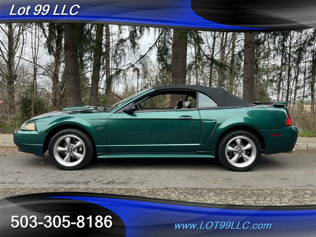 Electric Green 2002 Ford Mustang