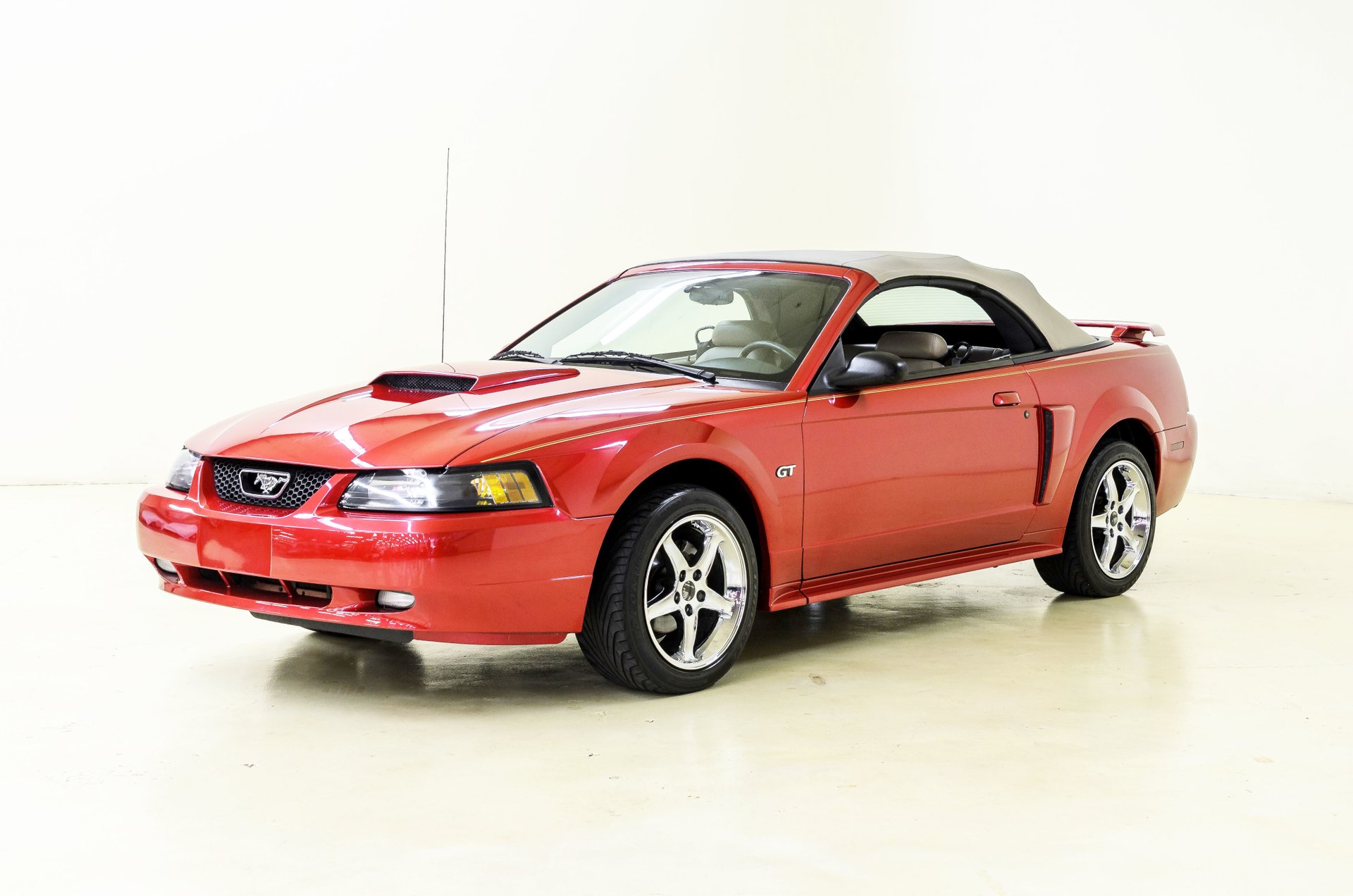 Laser Red 2002 Ford Mustang