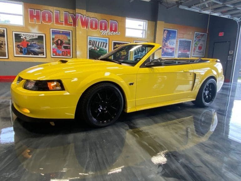 Zinc Yellow 2002 Ford Mustang