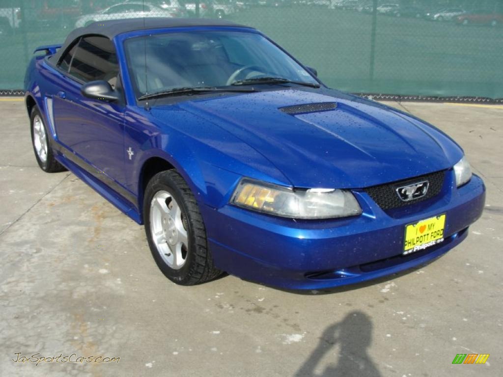 True Blue 2002 Ford Mustang