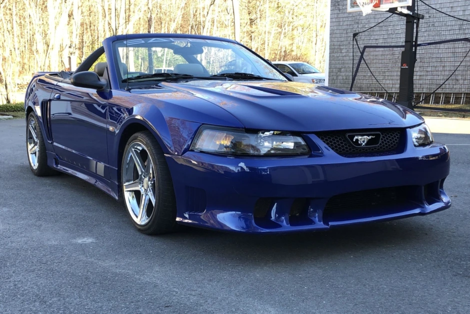 Sonic Blue 2002 Ford Mustang
