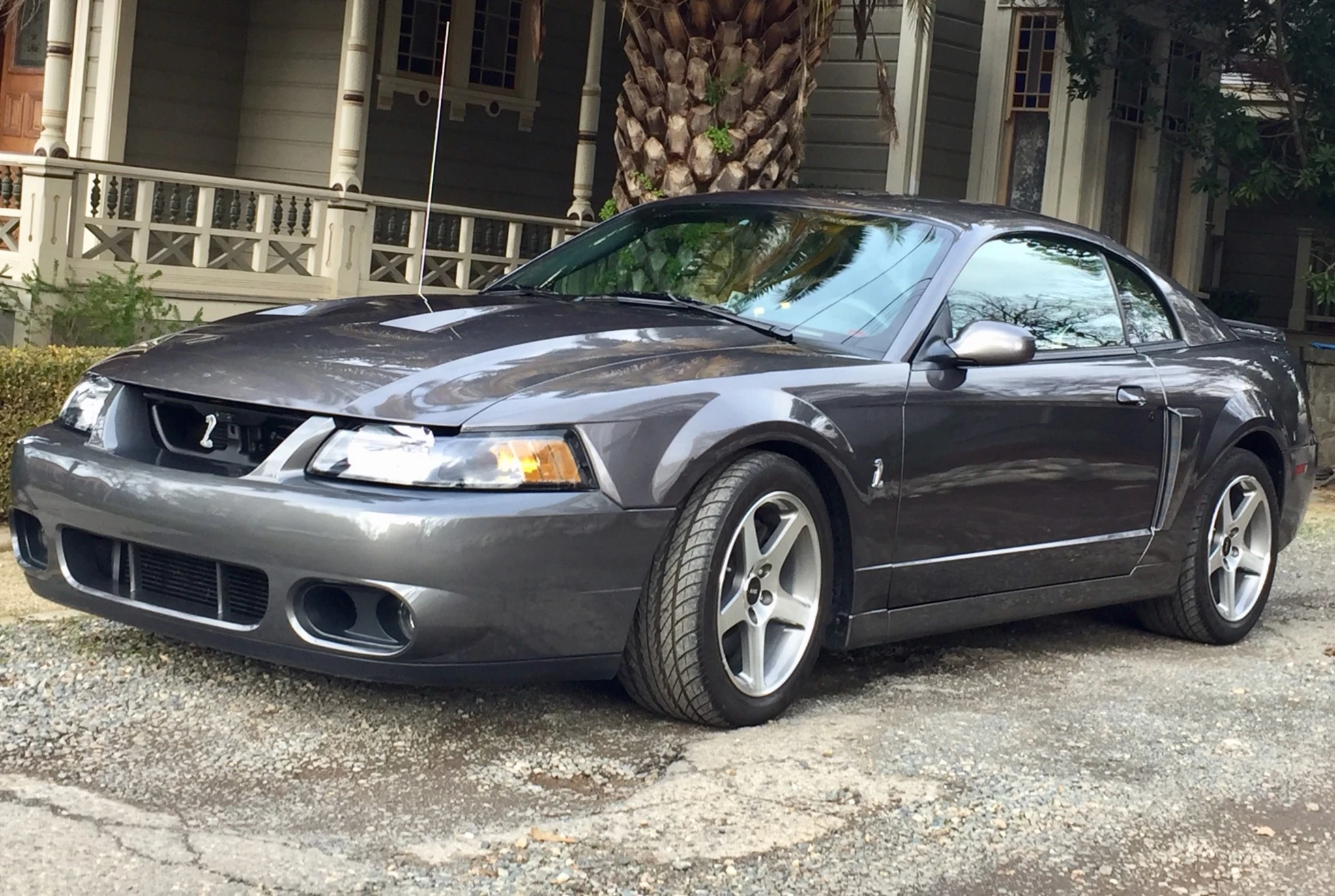 Mineral Gray 2003 Ford Mustang