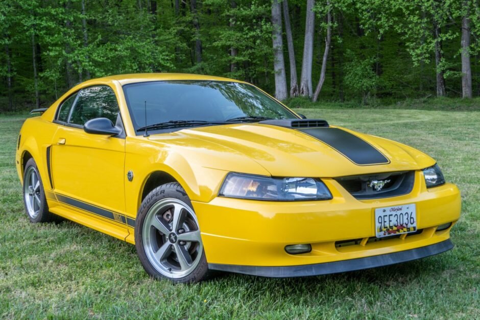 Screaming Yellow 2004 Ford Mustang