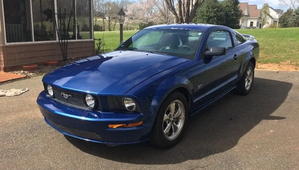 2007 Mustang Color Information