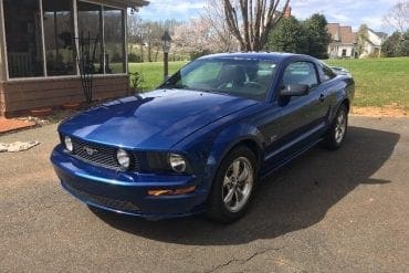 2007 Mustang Color Information