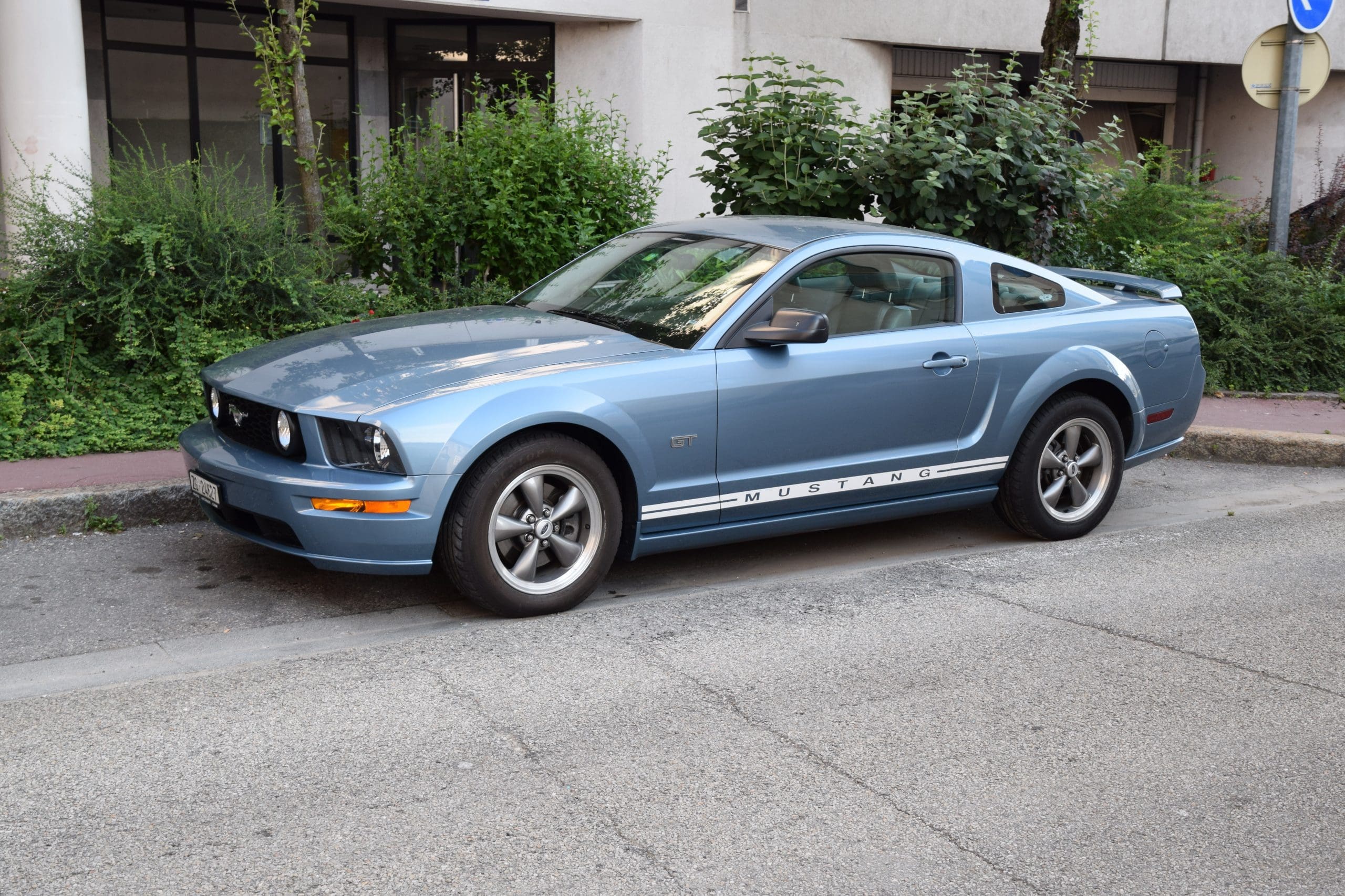 Windveil Blue 2007 Ford Mustang