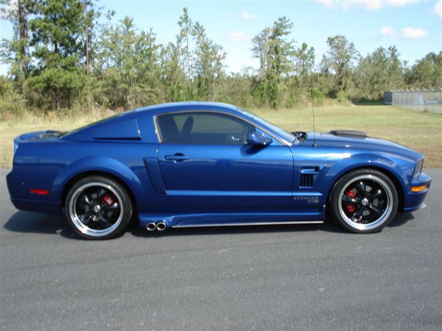 Windveil Blue 2008 Ford Mustang