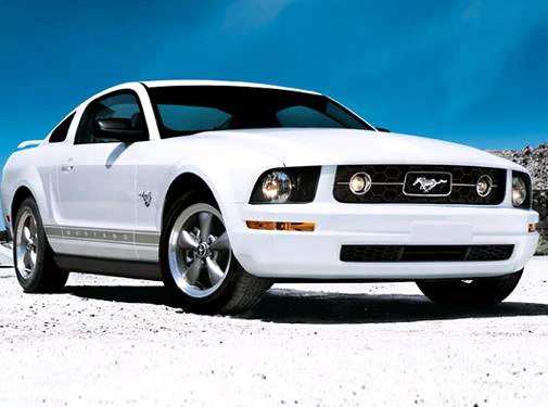 Performance White 2009 Ford Mustang