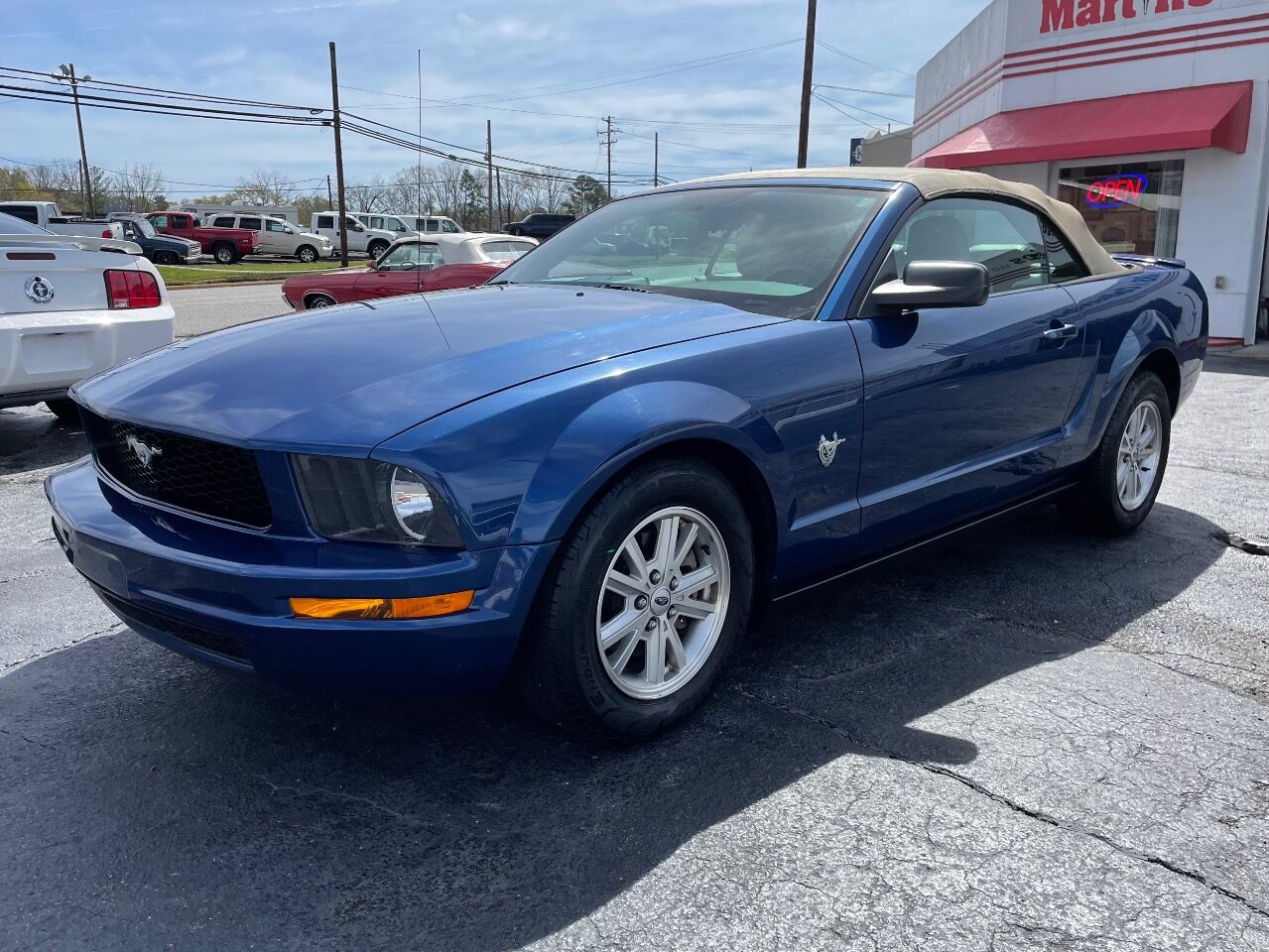 Vista Blue 2009 Ford Mustang