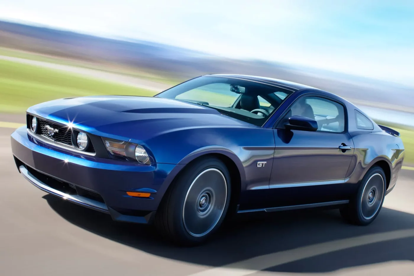 Kona Blue 2010 Ford Mustang