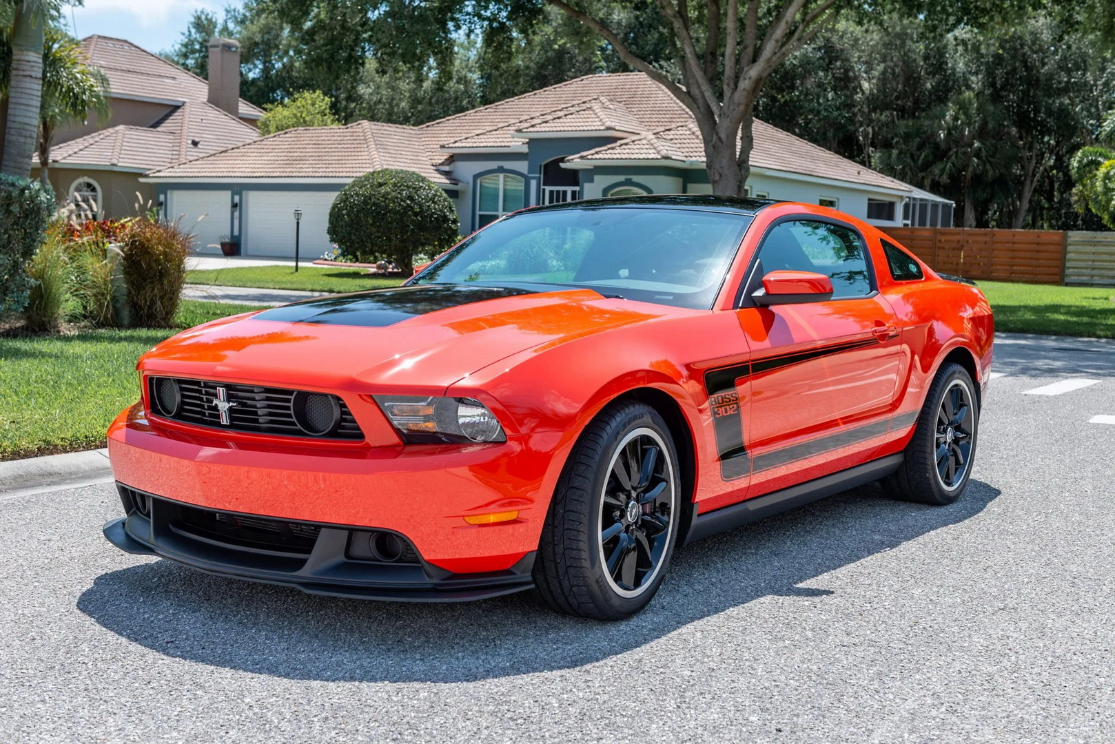 Competition Orange 2012 Ford Mustang