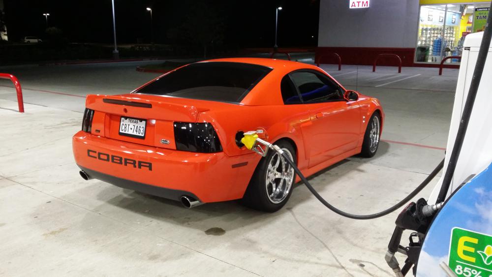 Competition Orange 2004 Ford Mustang