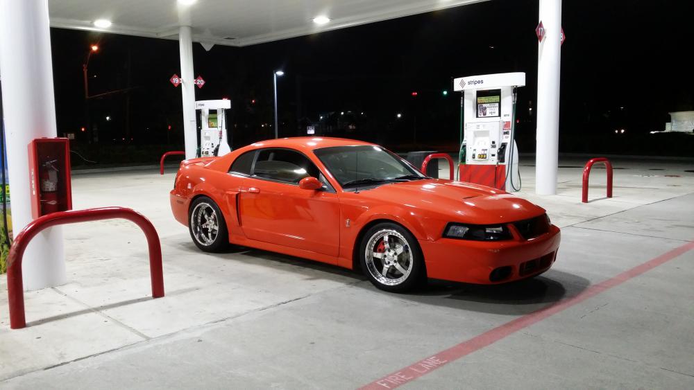 Competition Orange 2004 Ford Mustang