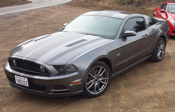 Sterling Gray 2014 Ford Mustang