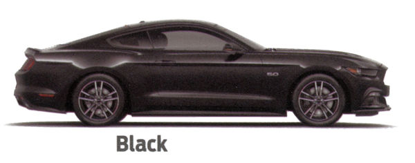 2015 Mustang Black
