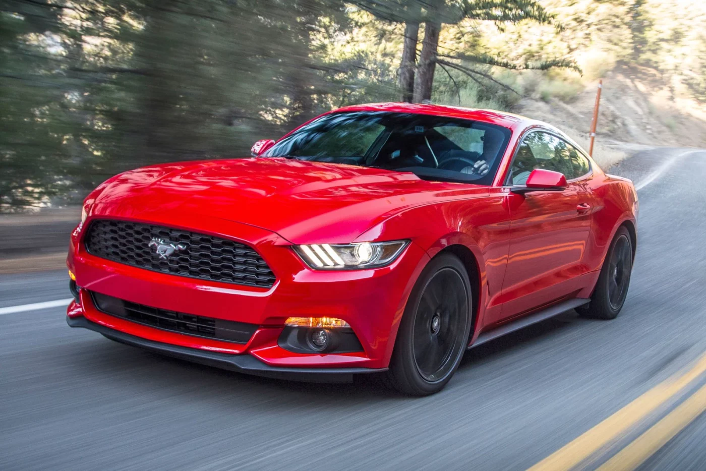 Race Red 2015 Ford Mustang