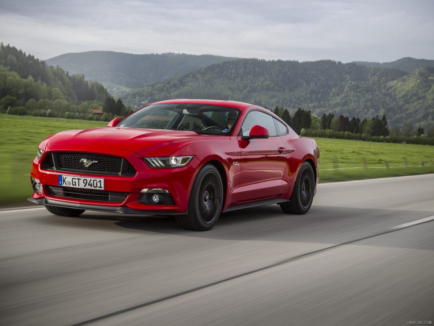 Race Red 2015 Ford Mustang