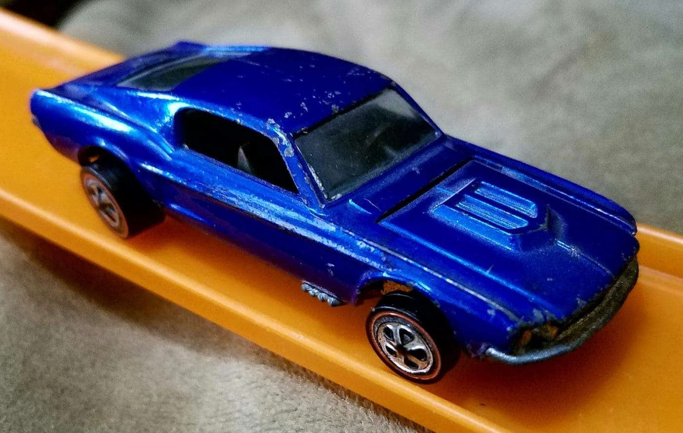 Beatnik Blue 1968 Ford Mustang