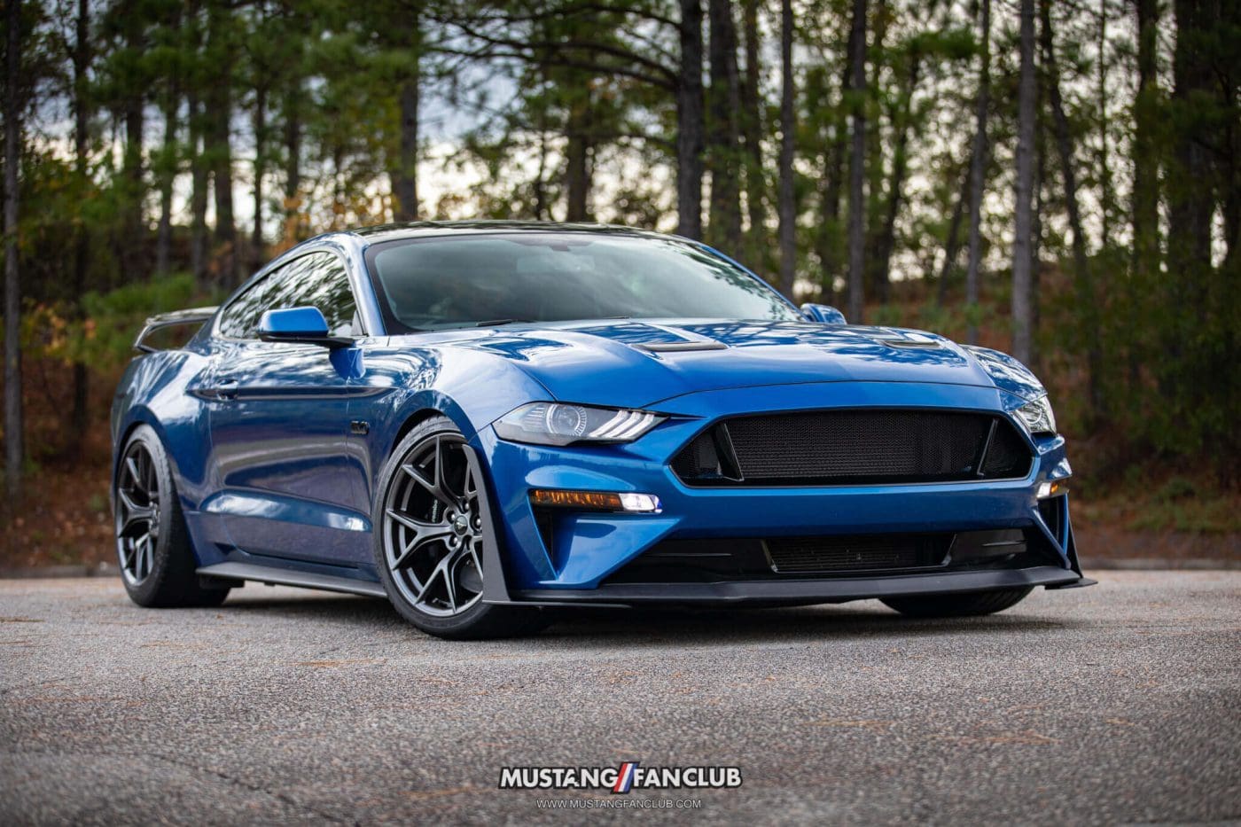 Kona Blue 2018 Ford Mustang