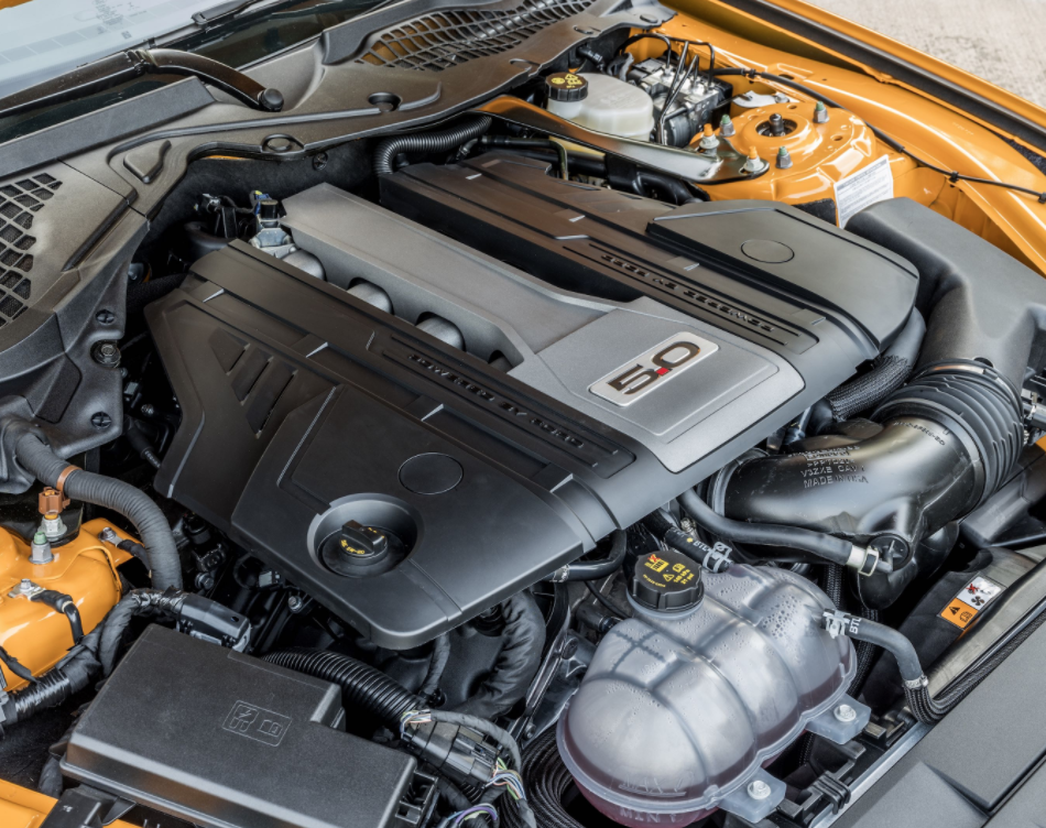 2018 Mustang Engine Information - 302 cubic inch V-8 (5.0 L Coyote V8)