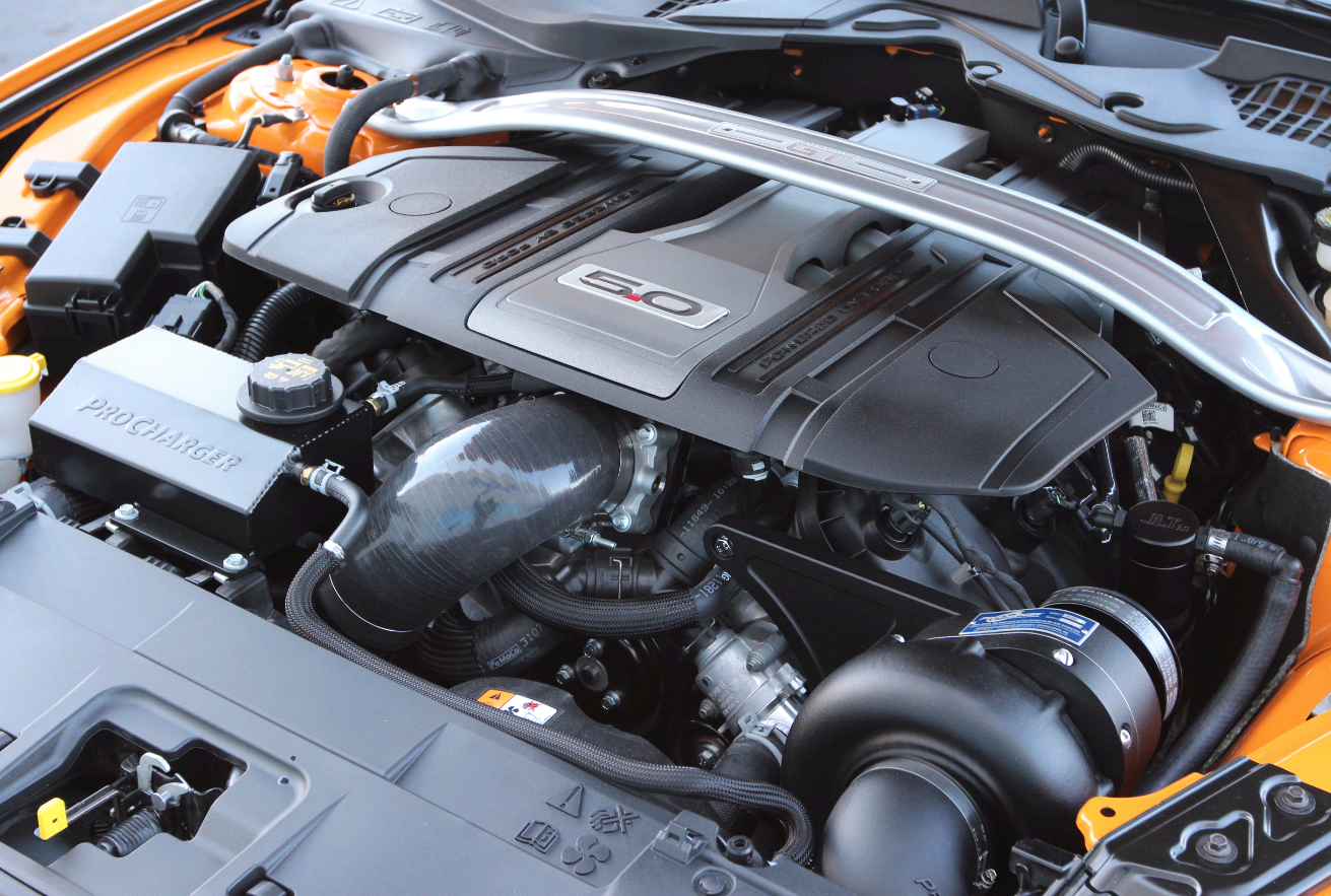 2020 Mustang Engine Information - 302 cubic inch V-8 (5.0 L Coyote V8)