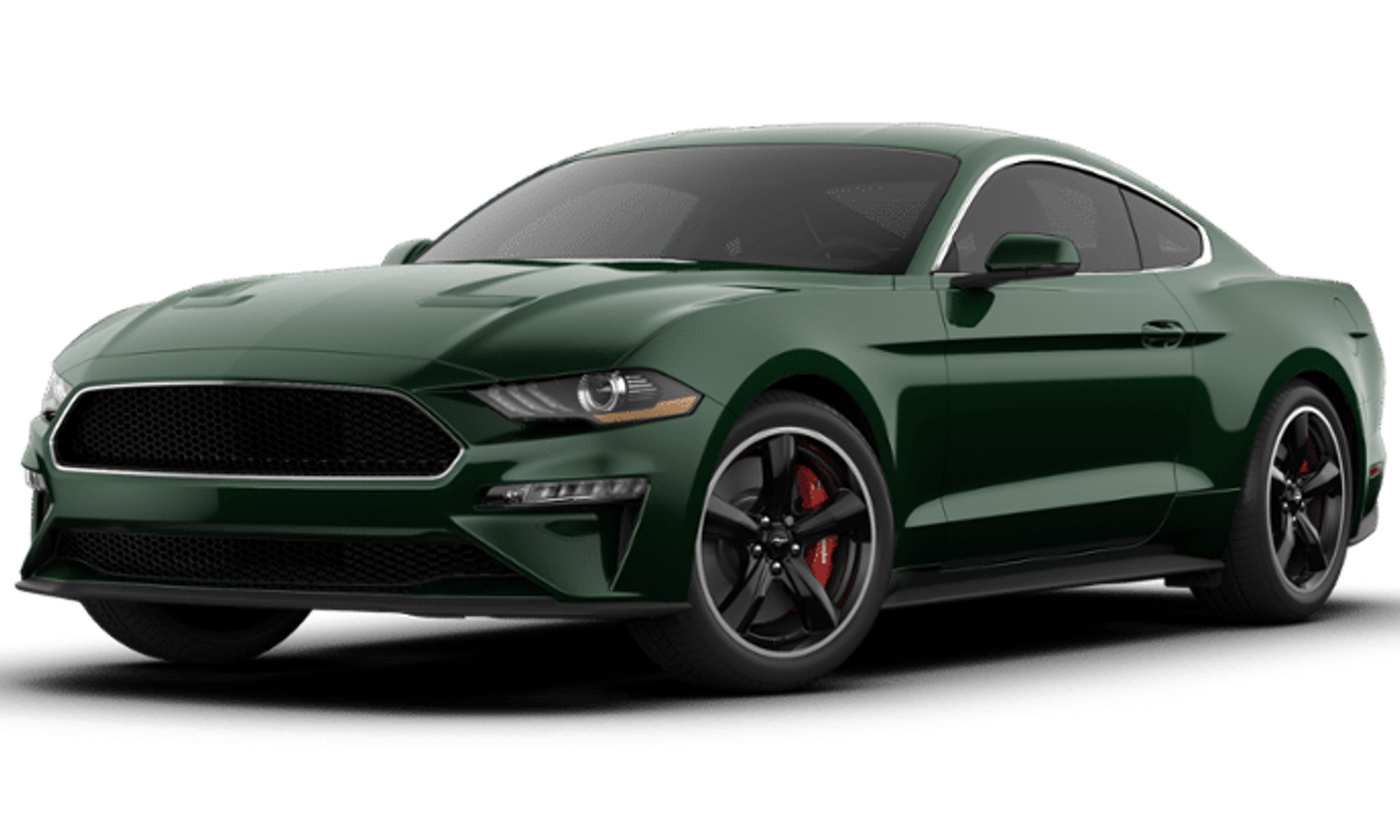 Dark Highland Green 2019 Ford Mustang