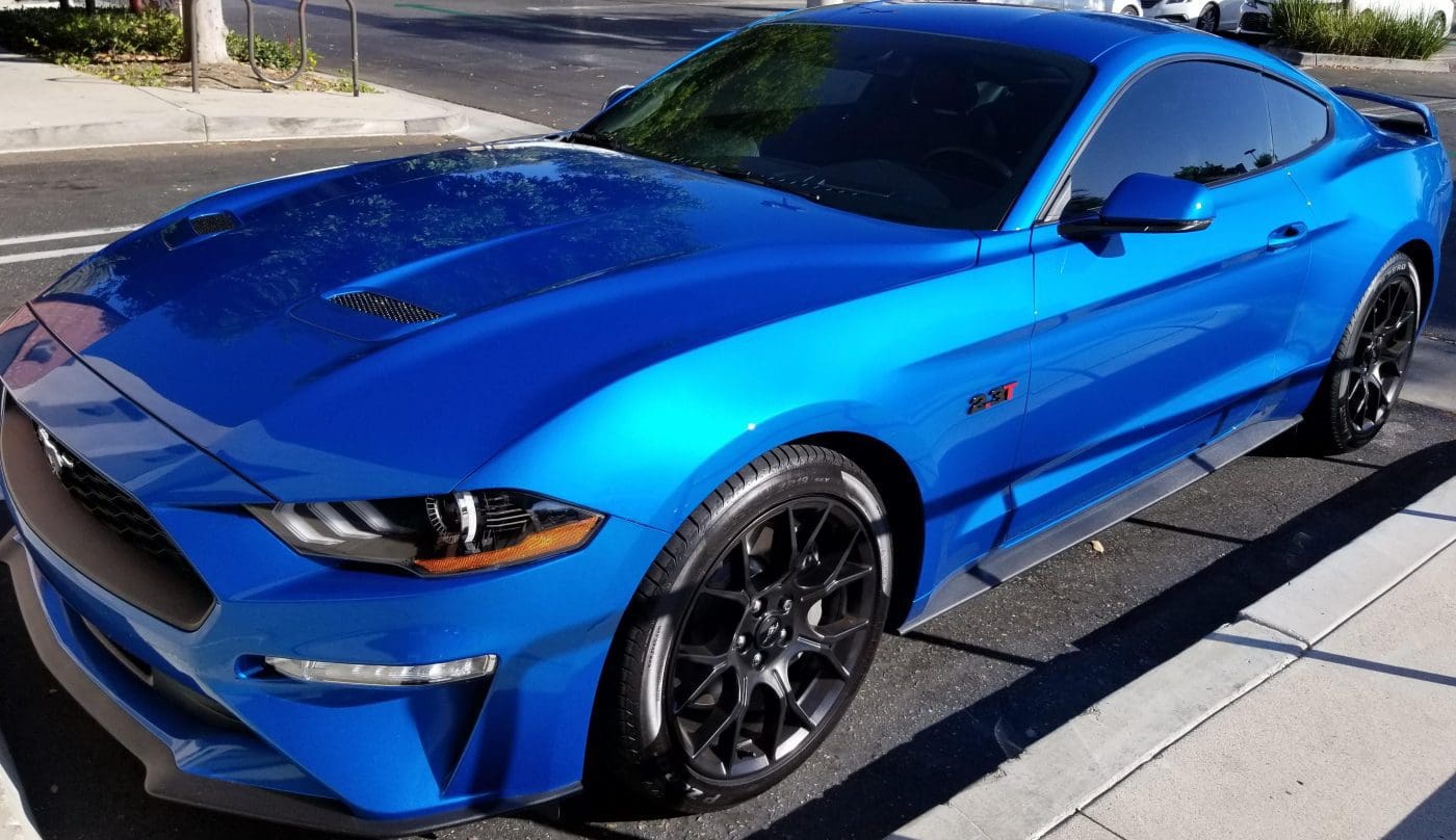 Velocity Blue 2020 Ford Mustang