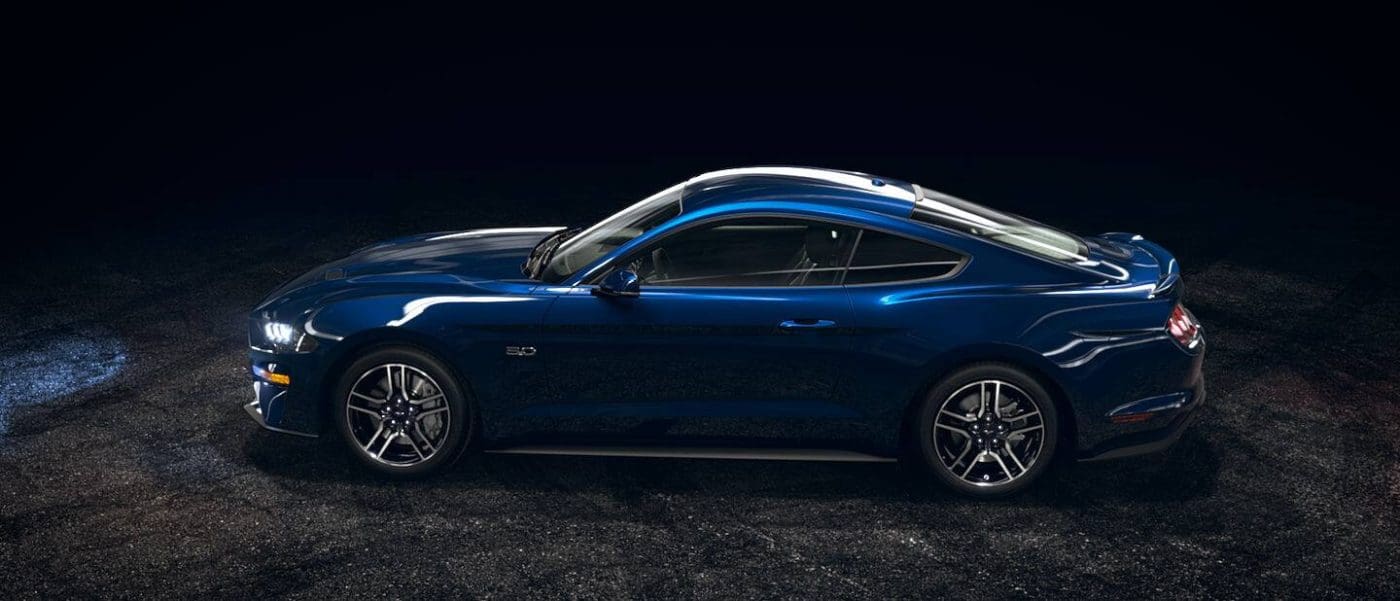 Kona Blue 2020 Ford Mustang