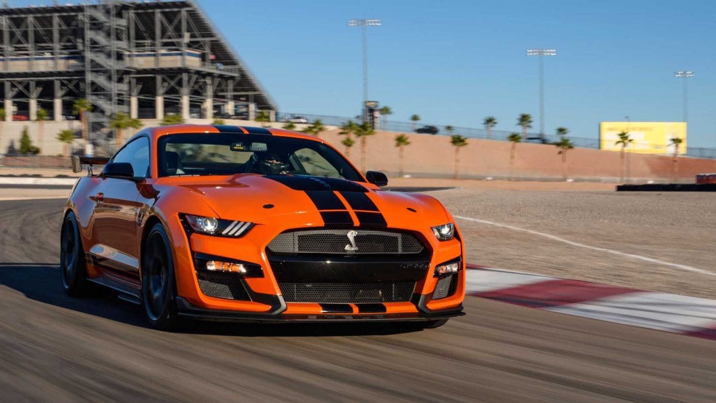 Orange Fury 2018 Ford Mustang