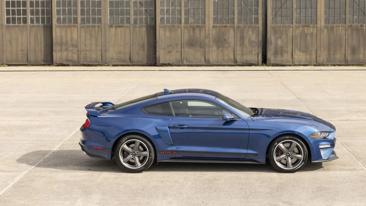 Moonlight Blue 1997 Ford Mustang