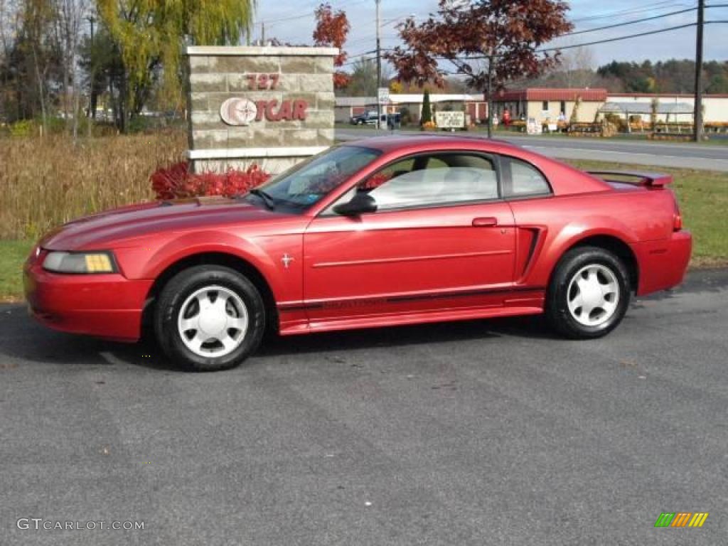 Laser Red 2001 Ford Mustang