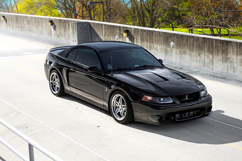 Black 2003 Ford Mustang