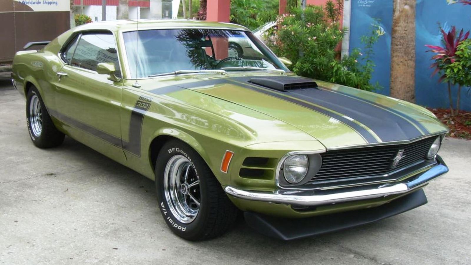 Ford Mustang Boss 302 Green