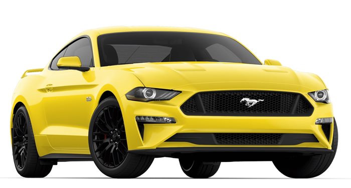 Triple Yellow 2018 Ford Mustang
