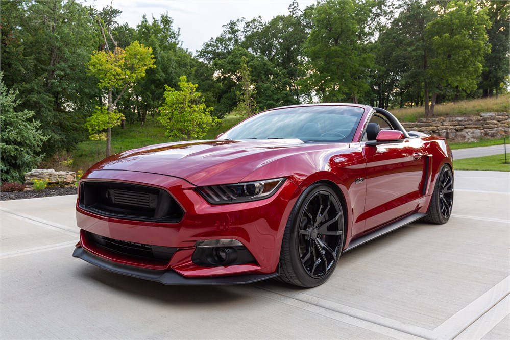 Ruby Red 2016 Ford Mustang