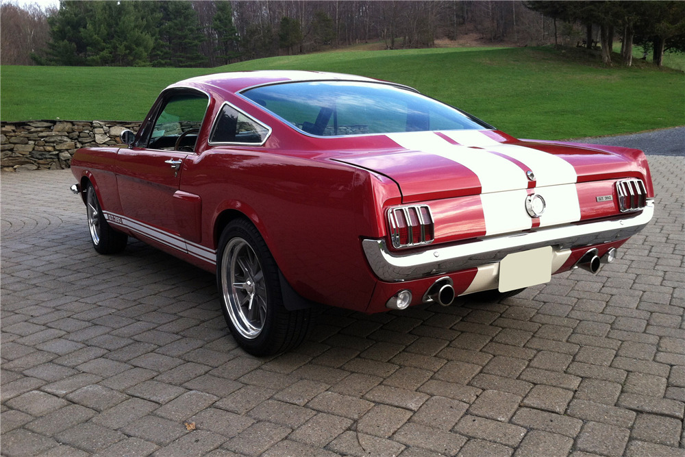 Candy Apple Red 1966 Ford Mustang